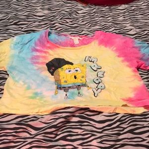 Spongebob graphic tee